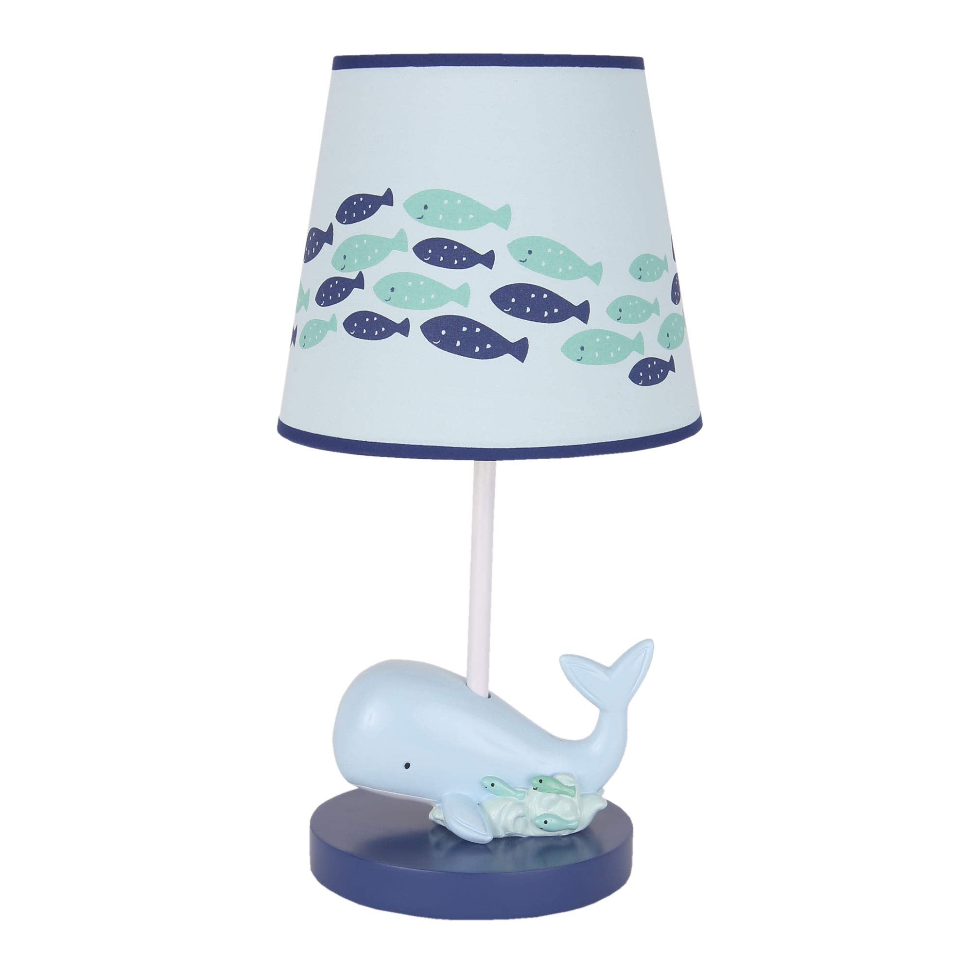 Oceania Blue Ocean/Sea/Nautical Nursery Lamp with Shade & Bulb
