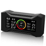 Air Quality Monitor Indoor, Simbow CF-20 DL 7-in-1 Wildfire Monitor Detect (PM2.5