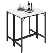 Narrow Bar Table, 63-Inch Pub Table for Dining Room