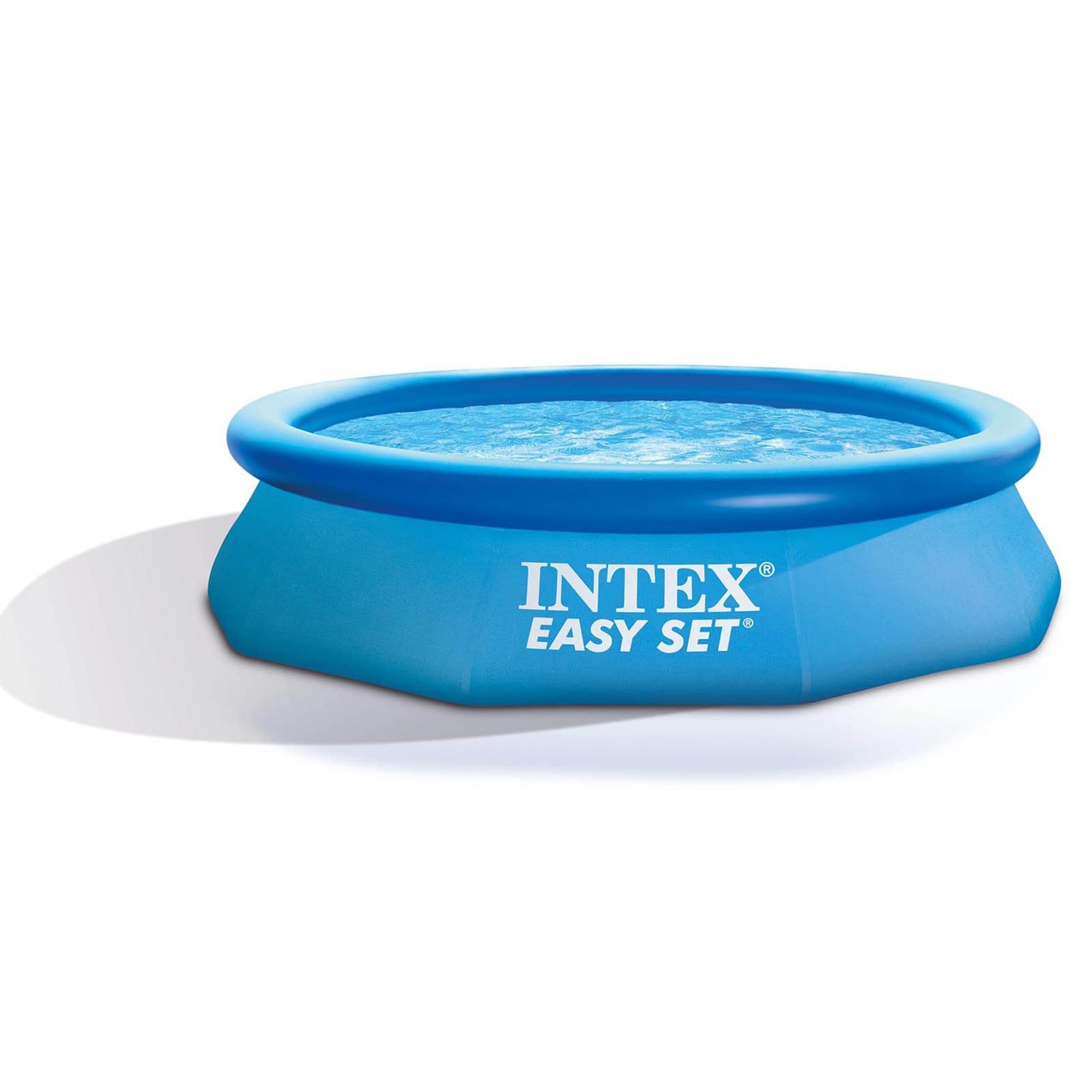 10ft x 30in Easy Set Above Ground Inflatable Family Swimming Pool & Pump