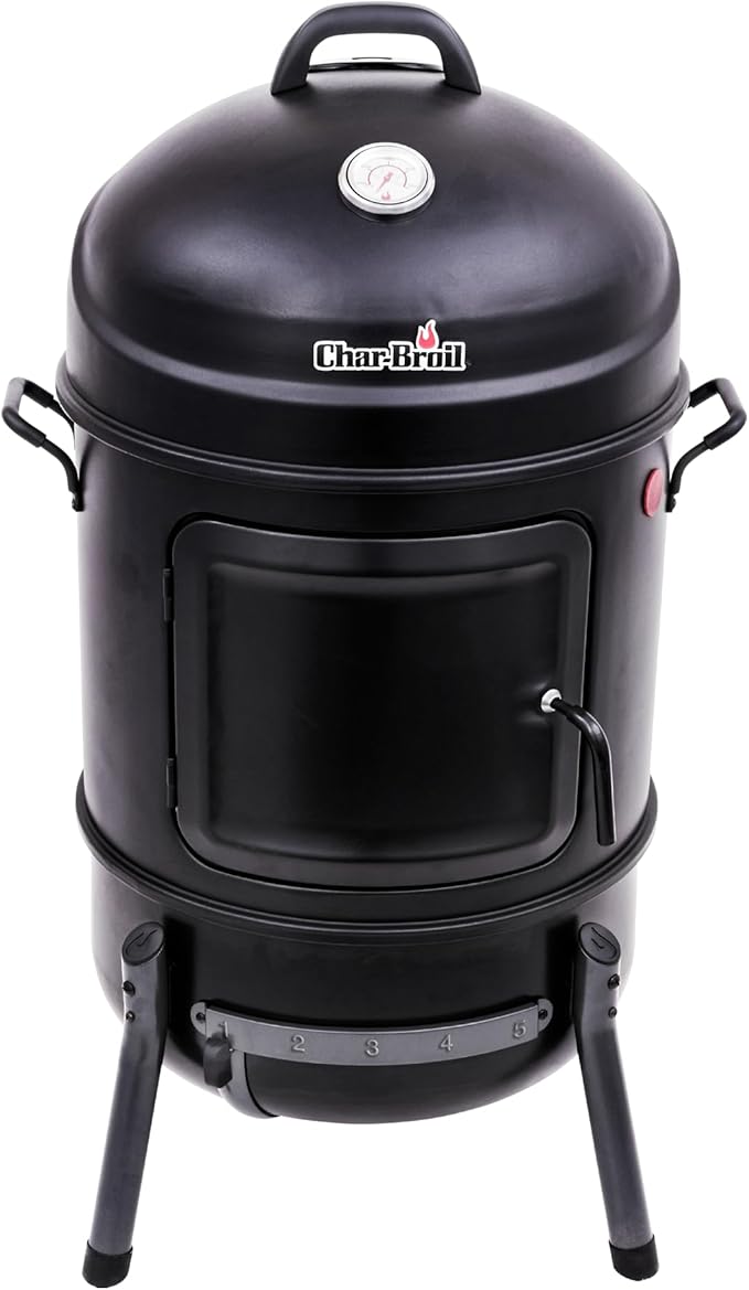 Bullet Charcoal Smoker 16" - 18202075,Black