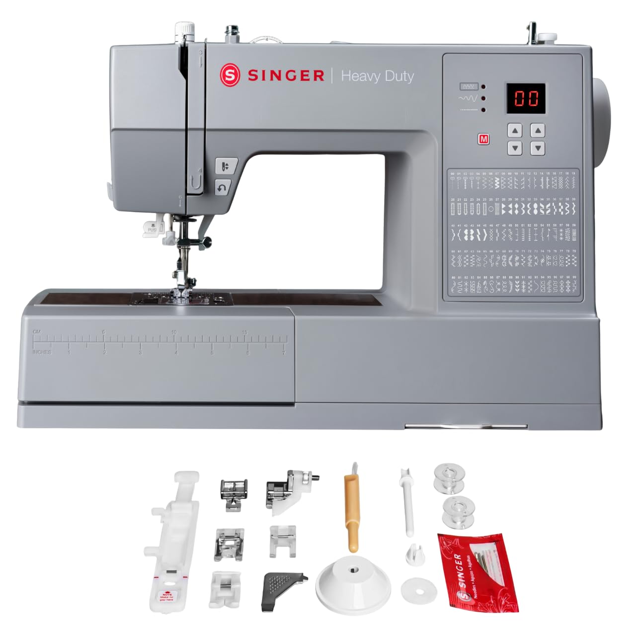 Sewing Machine with Accessories | 215 Stitches, LCD Screen