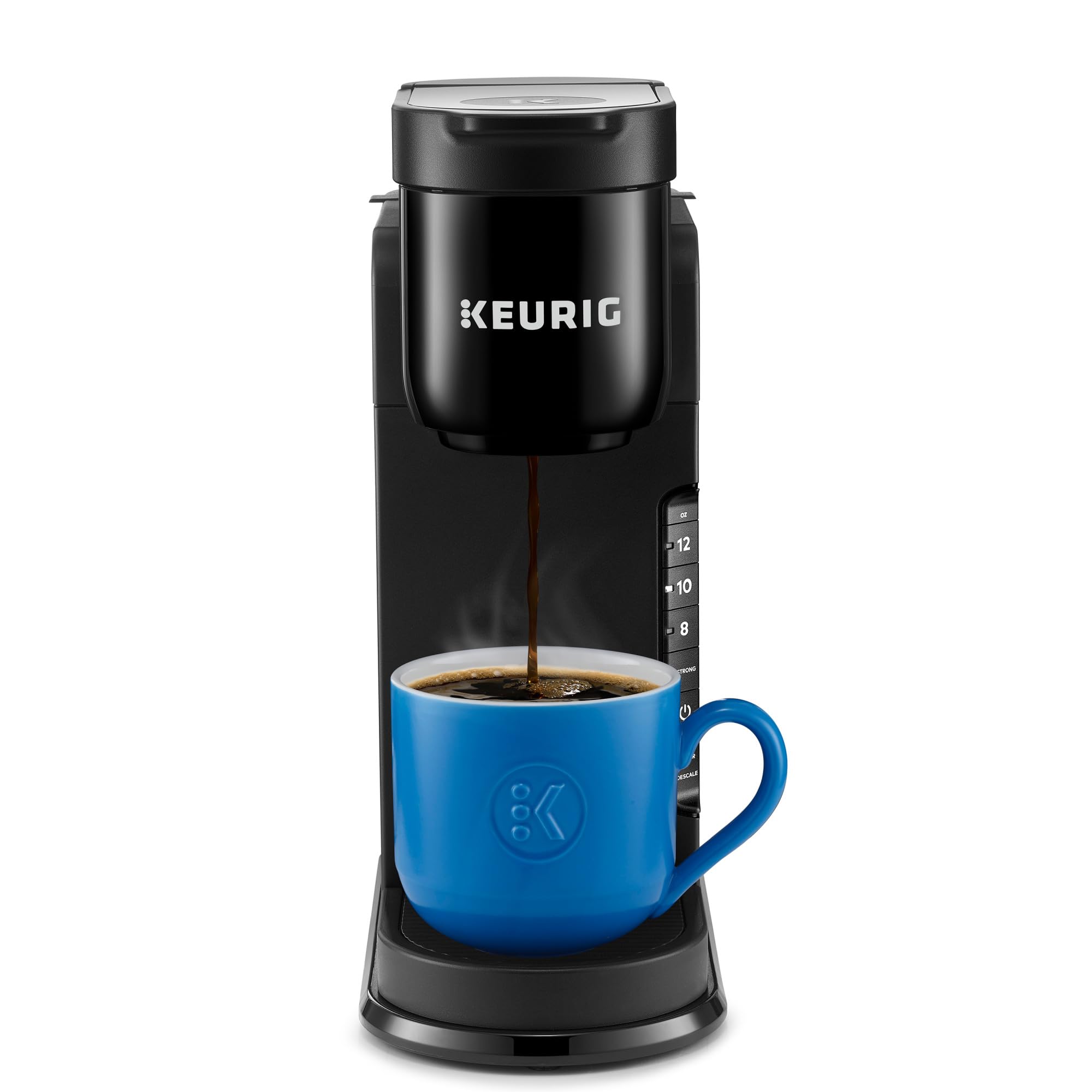 K-Express Single Serve K-Cup Pod Coffee Maker, 3 Brew Sizes, Strong Button Feature