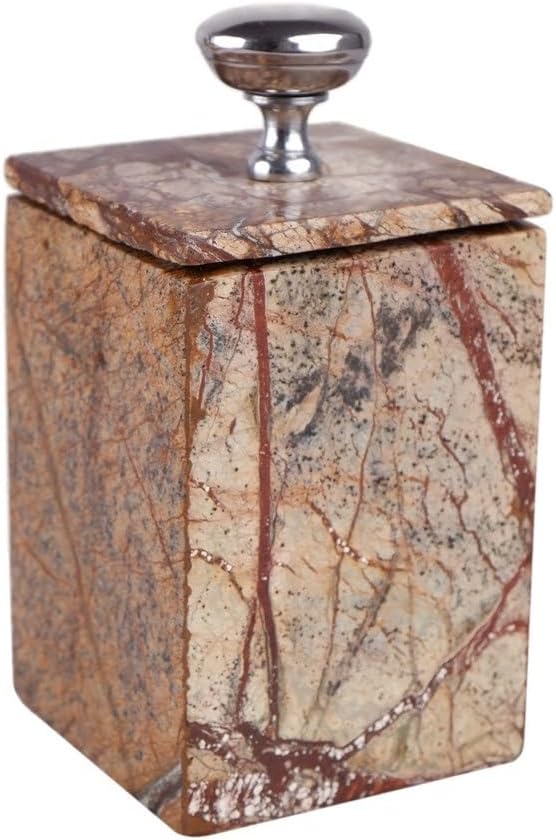 Handmade Bathroom Accessories Set of Marble, Soap Dispenser Set with Marble Tray