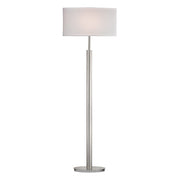 Elizabeth 59'' High 1-Light Floor Lamp with Satin Nickel Finish