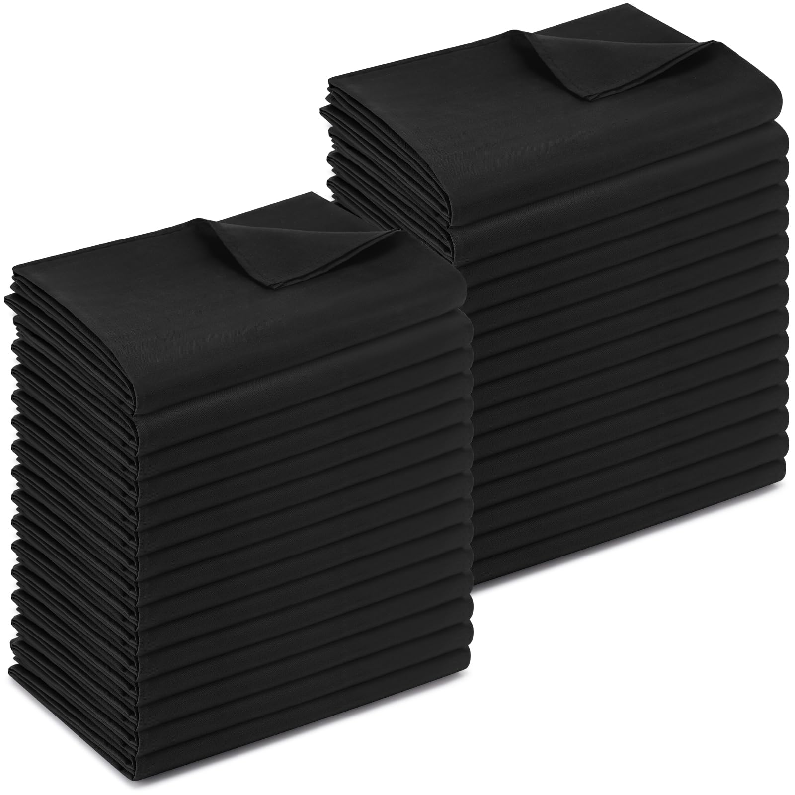 30 Pack Flat Sheets Bulk Soft Microfiber Bed Sheet Dust Poof Cover for Motel Rental