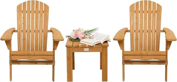 Folding Adirondack Chairs Set of 4 Clearance Weather Resistant/Lawn Cheap