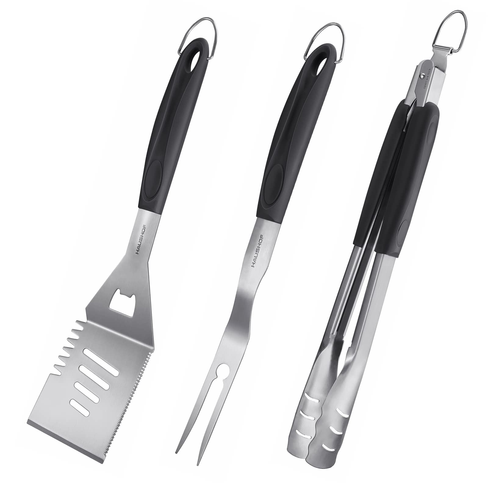 Large Grill Accessories Heavy Duty BBQ Set Gifts for Men/Women - Premium