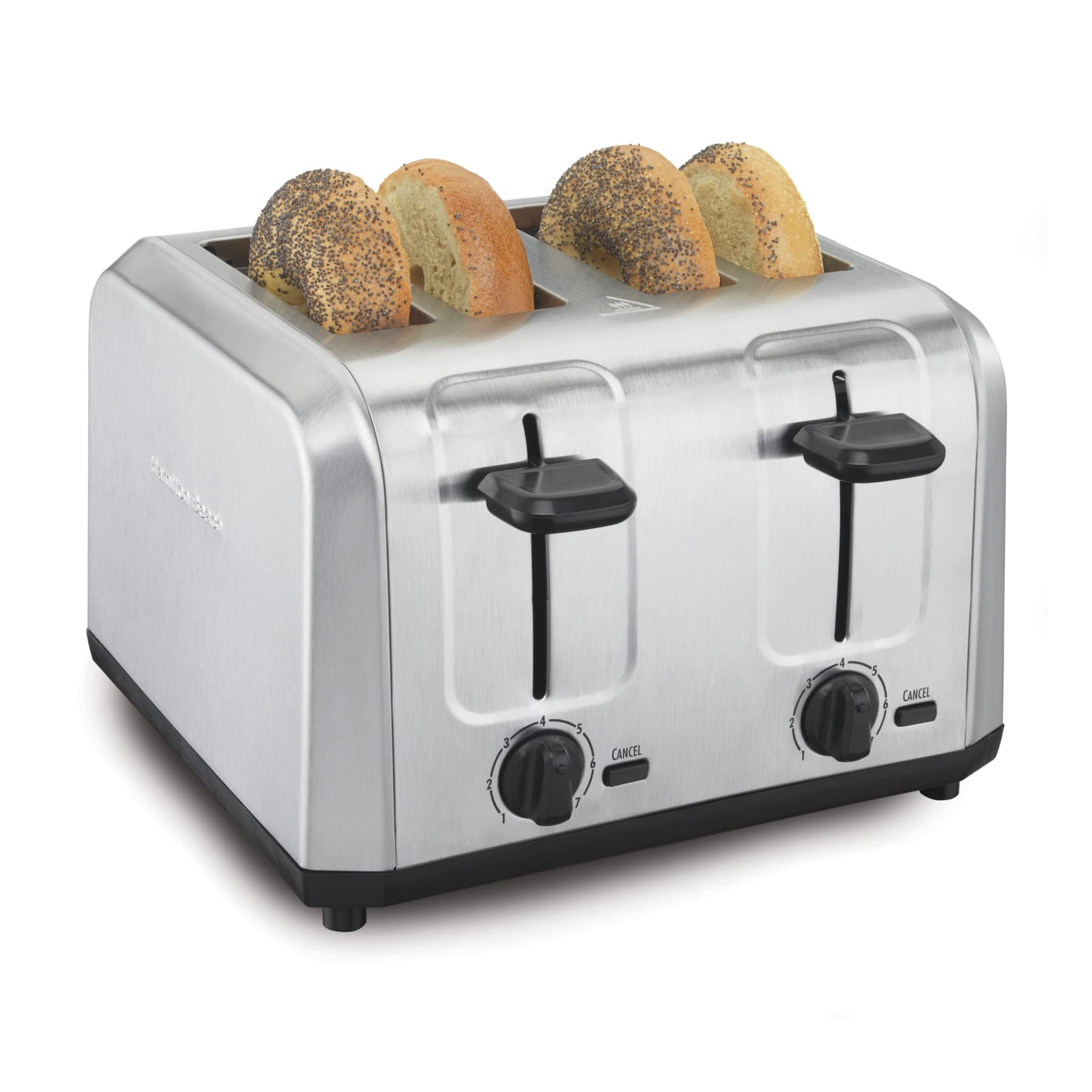 4 Slice Toaster with Extra Wide Slots for Bagels, Shade Selector, Toast Boost