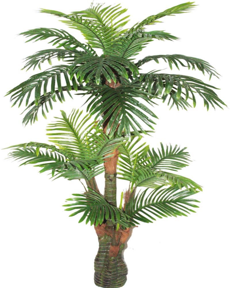 691322305203 Gorgeous Tropical Palm Tree Artificial Silk Plant with UV Protection