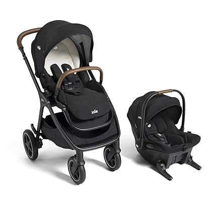Kava 3-in-1 Stroller and Mint Latch Car Seat, Travel System (Dove)