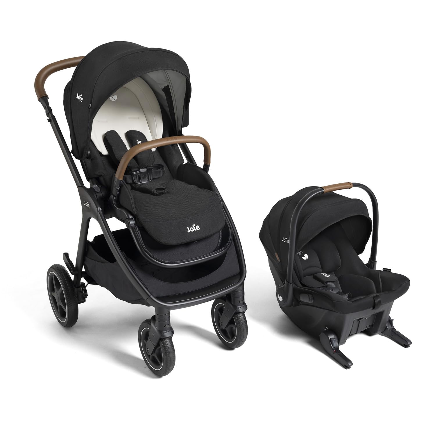 Rue Travel System - 3-in-1 Stroller, Lightweight Infant Car Seat & Anti-Rebound Base