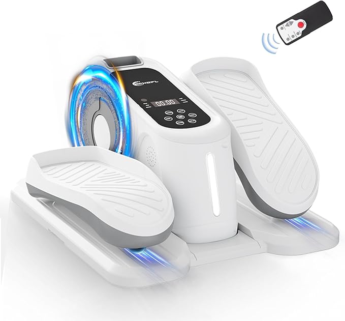 Under Desk Elliptical Machine, Ellipse Leg Exerciser While Sitting for Seniors, Ellipse Leg