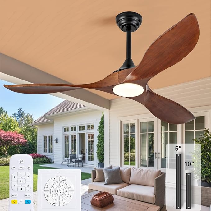 60 Inch Outdoor Ceiling Fans with Lights and Remote