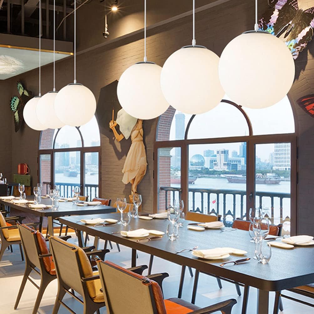 White Ball Pendant Light Large White Globe Pendant Light Matte White Globe Replacement
