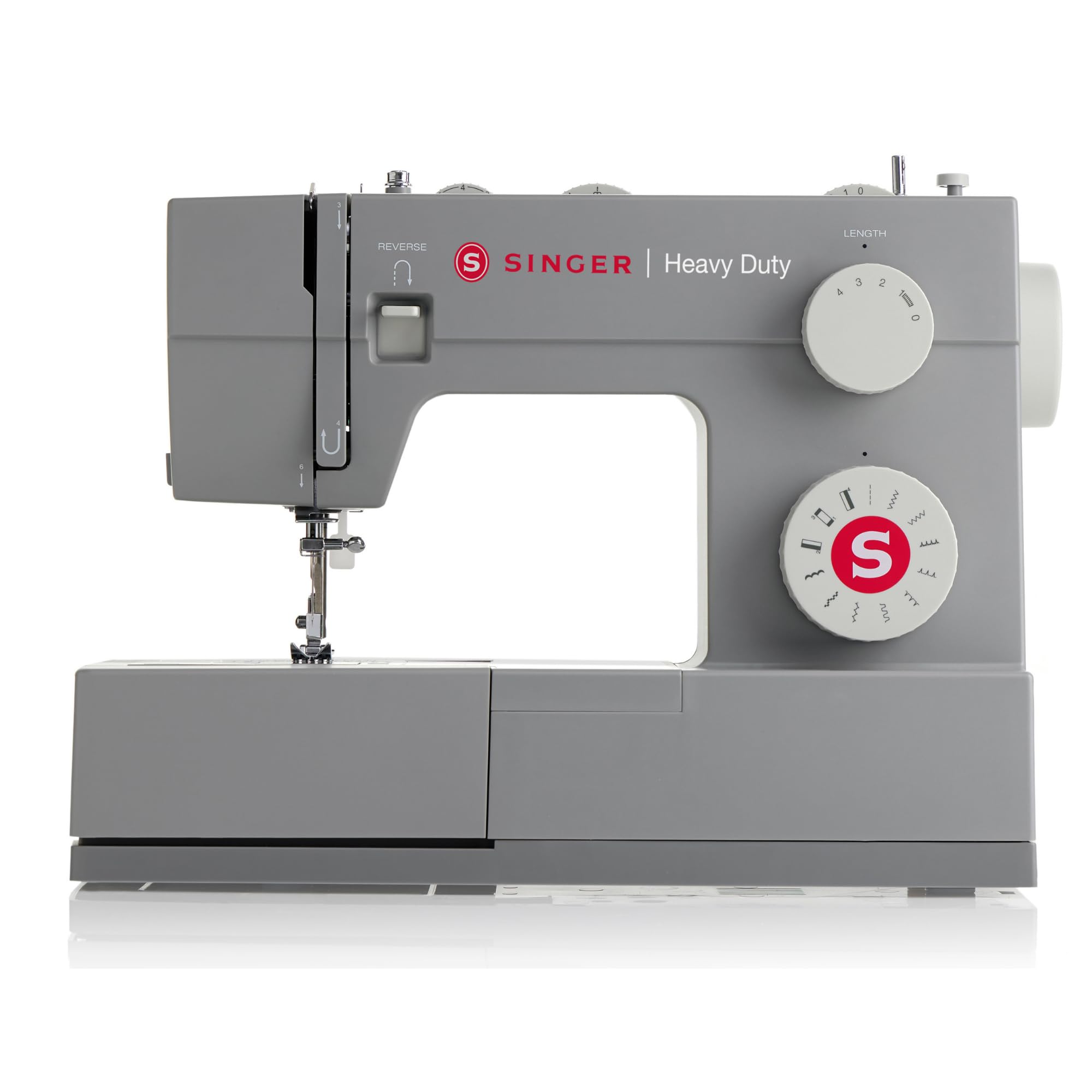 Heavy Duty 4411 High Speed Sewing Machine with Accessory Kit | Strong Motor