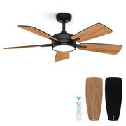Ceiling Fans with Lights, Large Air Volume Ceiling Fan with Backlight