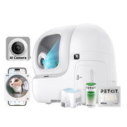 2025 PUROBOT MAX PRO AI-Camera Self Cleaning Cat Litter Box, 210° Wide Angle Lens