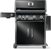 Rogue PRO 525 Propane Gas Grill with Infrared Side Burner, Black, Durable 5-Burner BBQ