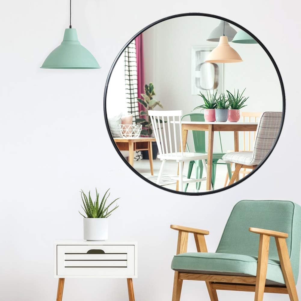 Wall Mirror 48 inch Round Wall Mirror for Entryways