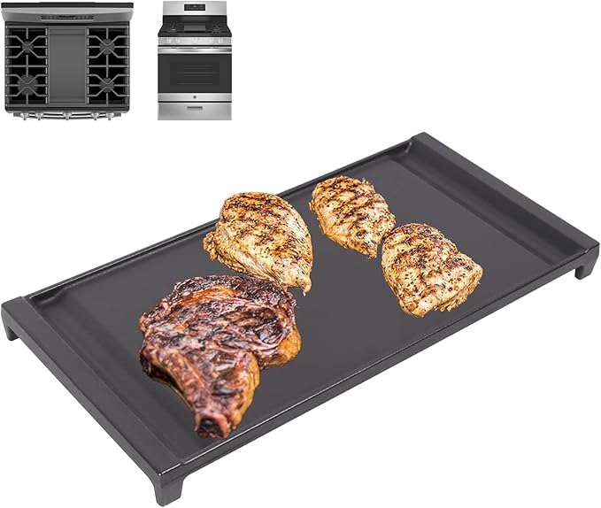 Cast Iron Reversible Griddle for Camp Chef, Universal Stove Top Griddle