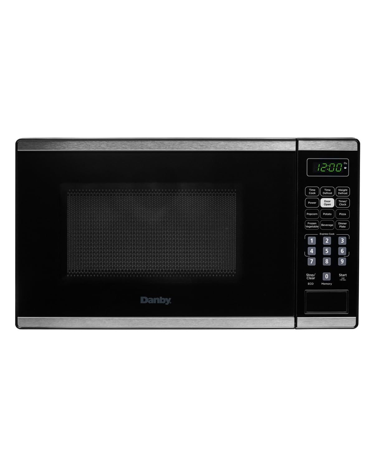 DBMW0722BBS 0.7 cu. ft Countertop Microwave, Black and Stainless Steel