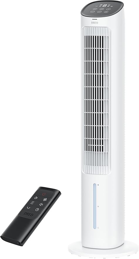Tower Fan for Bedroom, 40" Evaporative Air Cooler, Cooling Fans That Blow Cold Air