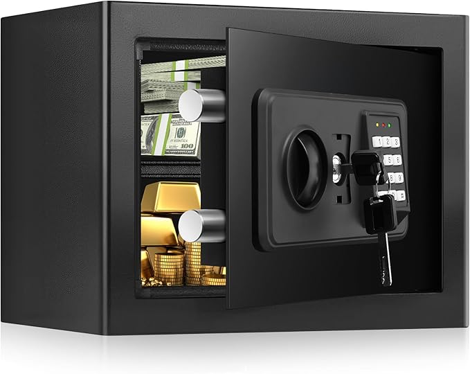 5.0 Cub Large Home Safes Fireproof Wterproof, Anti-theft Fireproof Safe