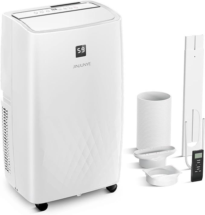 Air Conditioners 10,000 BTU 3 IN 1 Mode Cooling, Dry, Fan, Smart Portable AC