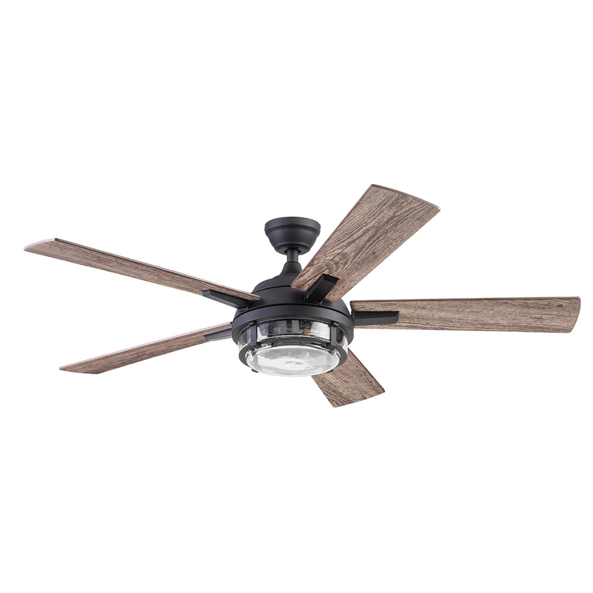 Freyr, 52 Inch Indoor Outdoor LED Ceiling Fan with Light, Remote Control