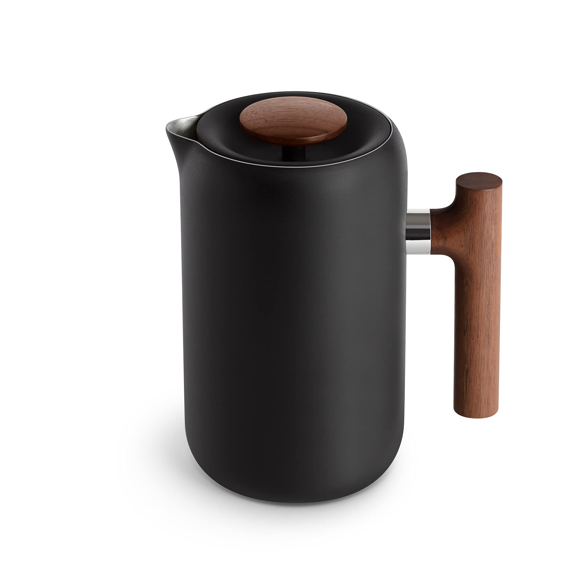 Clara French Press Coffee Maker - Portable Stainless Steel Coffee Press