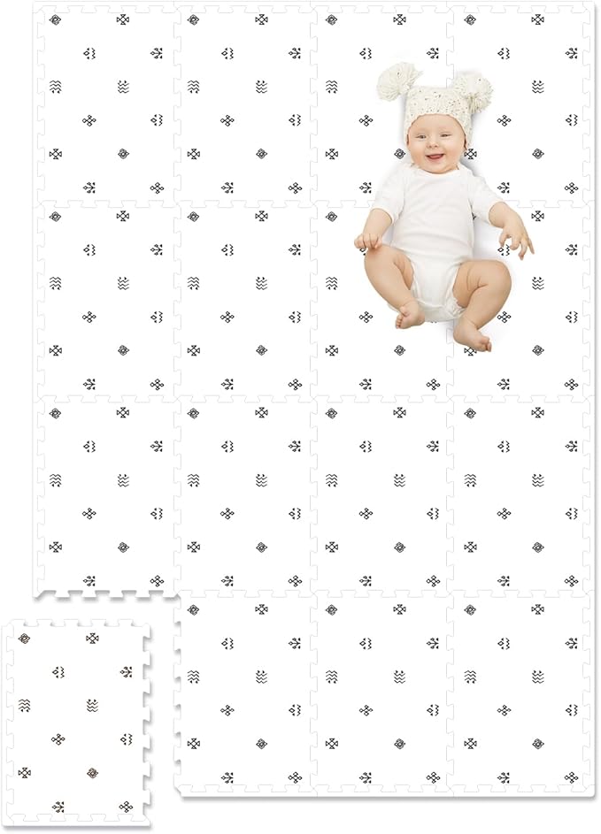 Extra Large Baby Play Mat - 4FT x 6FT Non-Toxic Foam Puzzle Floor Mat for Kids & Toddlers
