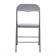 Piece Gray Folding Game Room Card Table and Chair Set