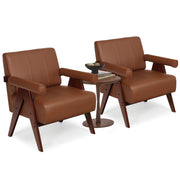 Accent Chairs Set of 2, Comfy Living Room Chairs