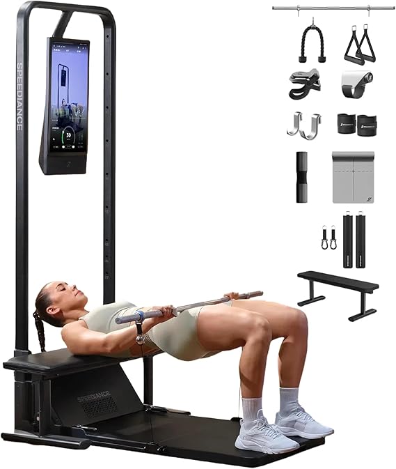 Smart AI-Powered Multi-Functional Smith Machine for Full Body Strength Training