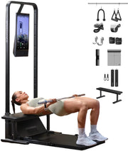 Smart AI-Powered Multi-Functional Smith Machine for Full Body Strength Training