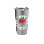 1st Anniversary  Stainless Steel Insulated Tumbler