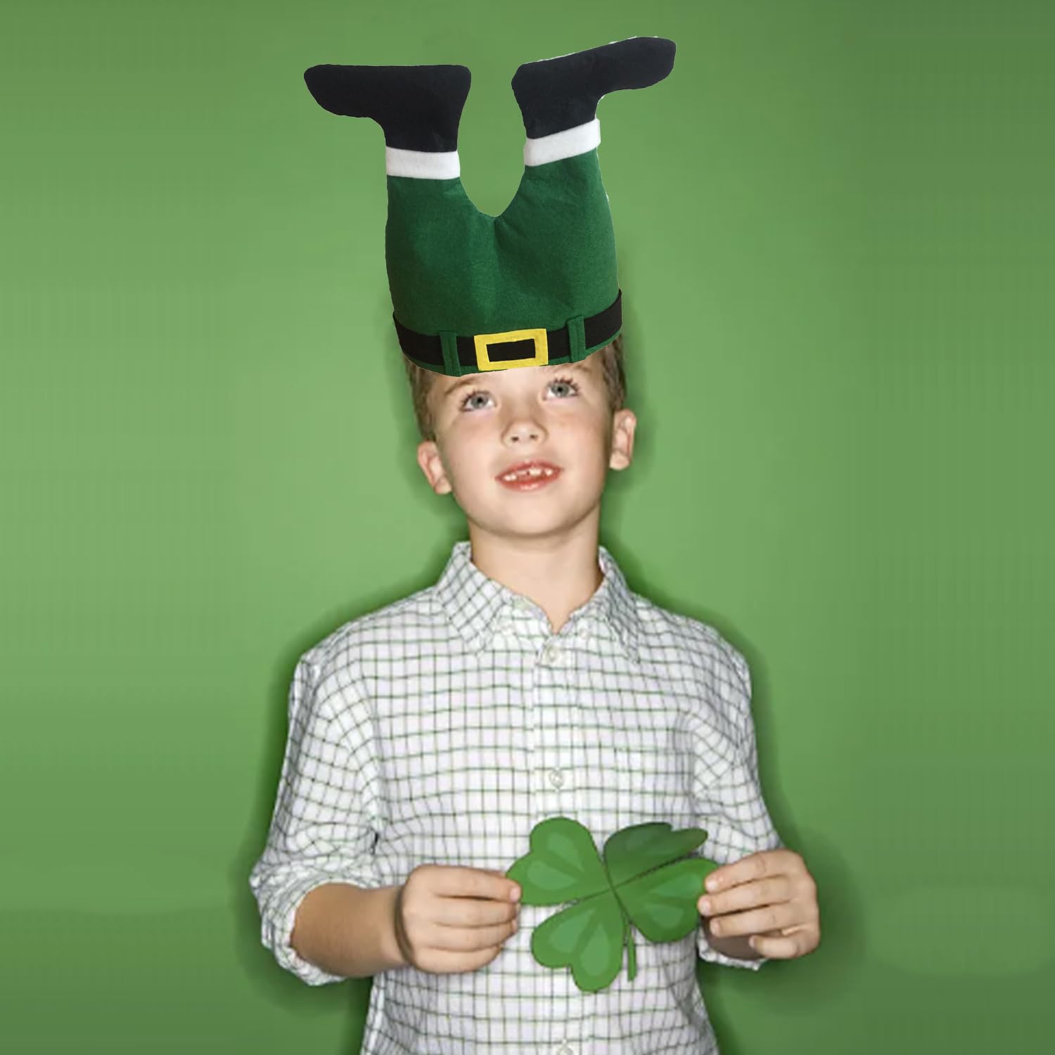 12pcs Bulk St. Patrick's Day Party Hats Funny Shamrock Hat St Patricks Day