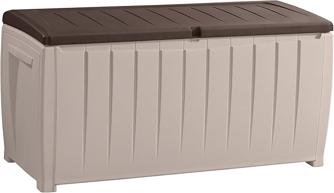 Deck Storage Container Box Outdoor Patio Garden Furniture 90 Gal