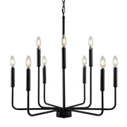 Black Chandeliers for Dining Room Light