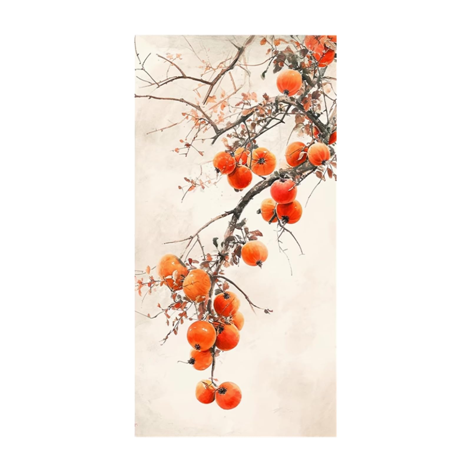 Paintings, Large Red Oil Hand Painting Hand-Painted On Canvas Abstract