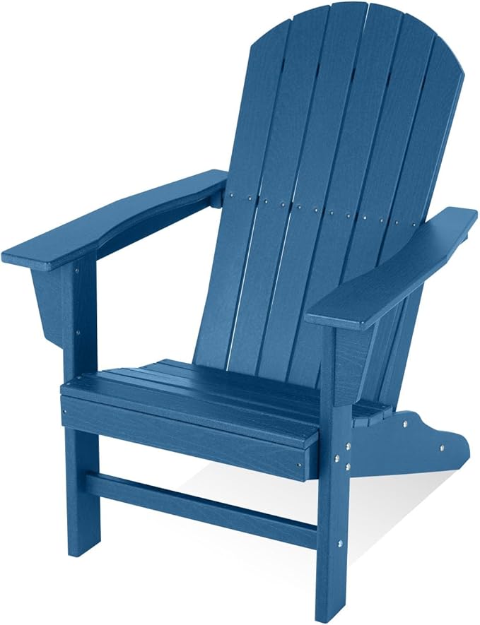 Adirondack Chair Outdoor Fire Pit Lounge Chair Waterproof