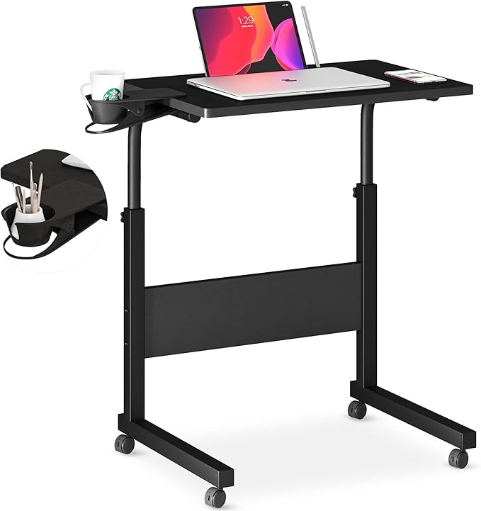 Small Standing Desk Adjustable Height, Portable Treadmill Desk