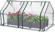 Mini Greenhouse Portable for Raised Garden Bed Green House