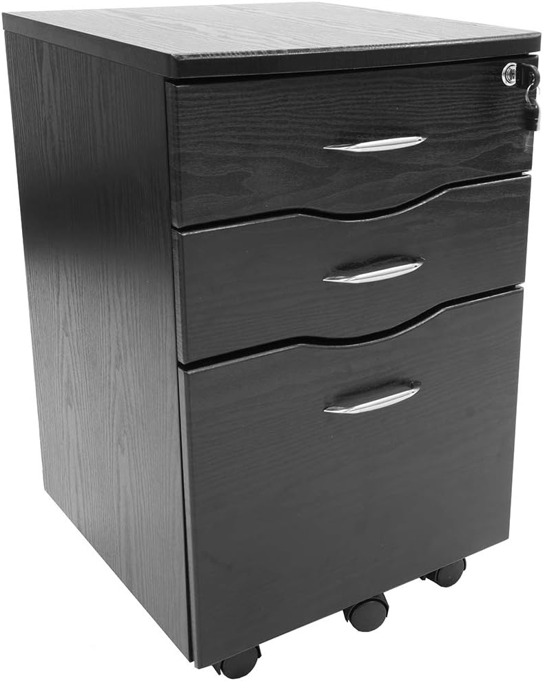 Storage and File Cabinet, Espresso