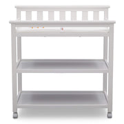 Flat Top Changing Table with Wheels and Changing Pad - Greenguard Gold Certified