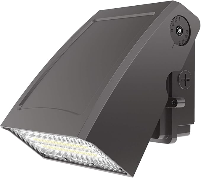 Wall Pack 40W: 5200lm 5000K 0-90°Adjustable ETL Certified - 2PACK Wall Pack
