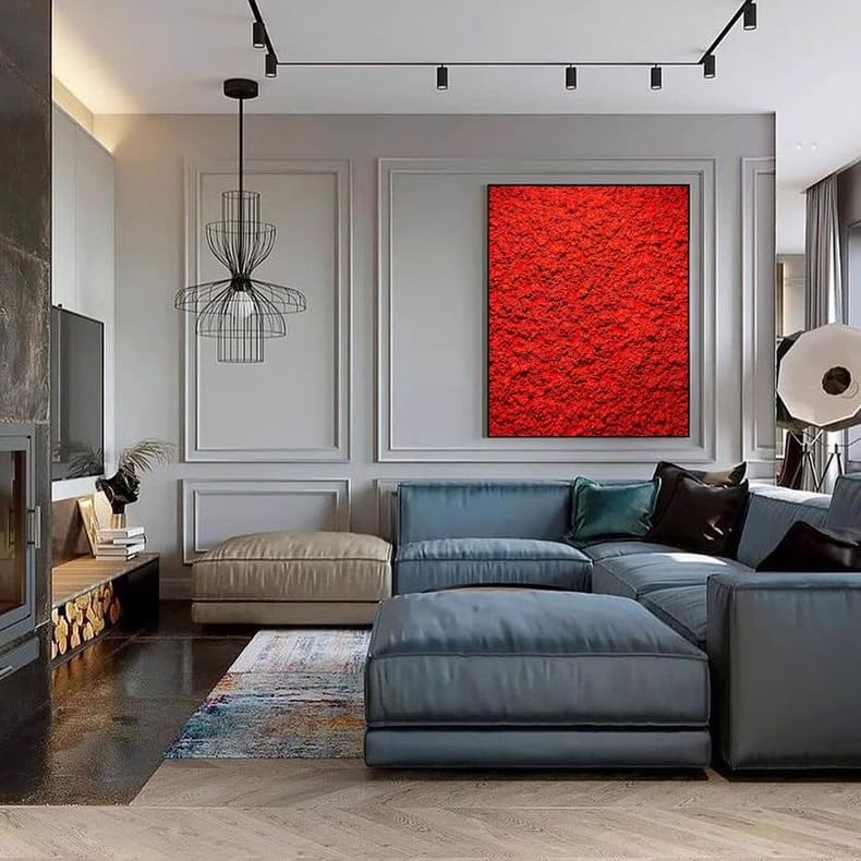 Large Canvas Wall Art Hand Drawn Oil Painting, Art Wall Decorative Painting