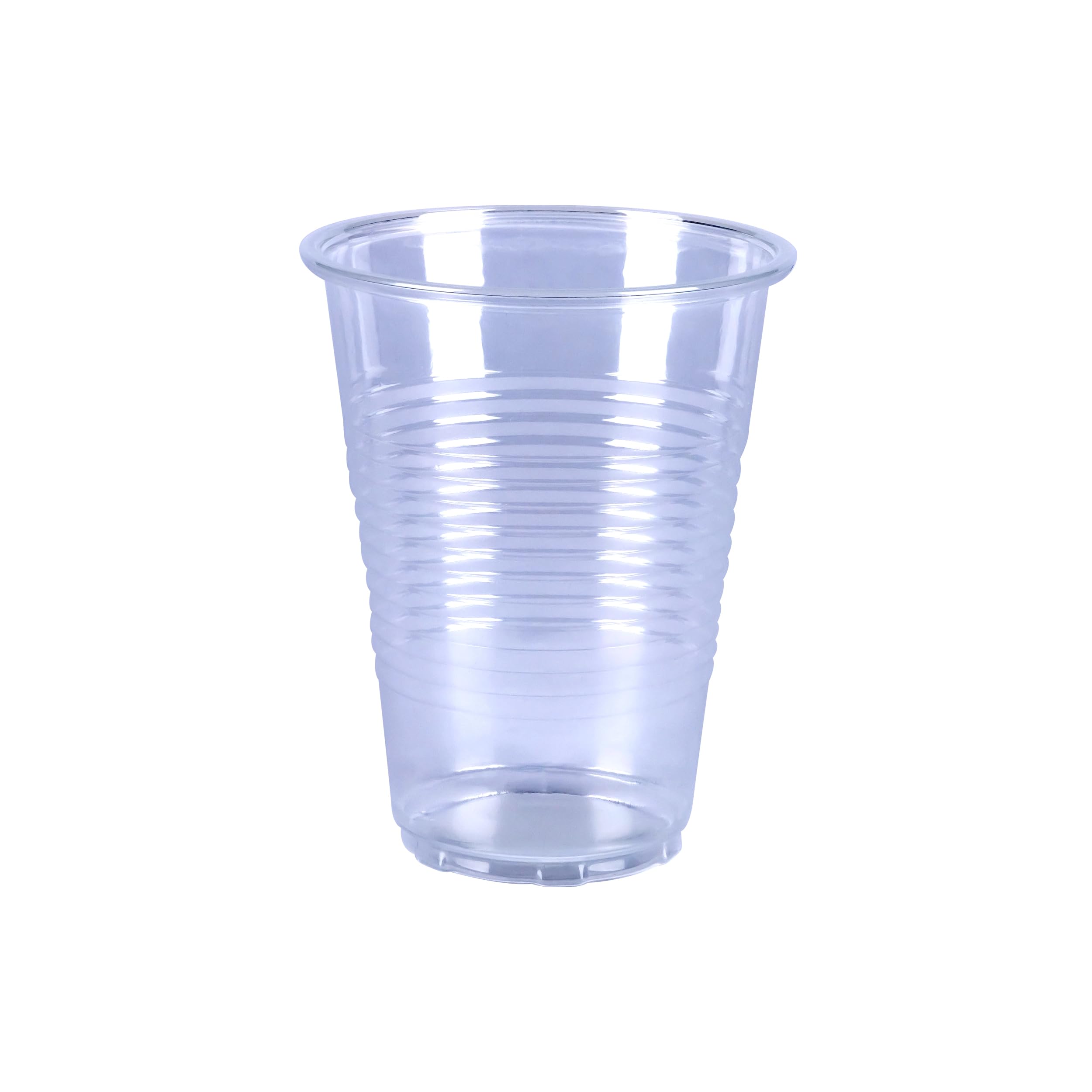 Small Disposable Clear Plastic Cups, 9oz, 100 Count