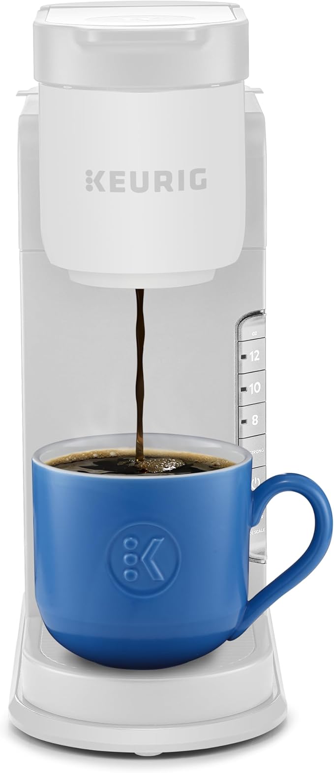K-Express Single Serve K-Cup Pod Coffee Maker, 3 Brew Sizes, Strong Button Feature